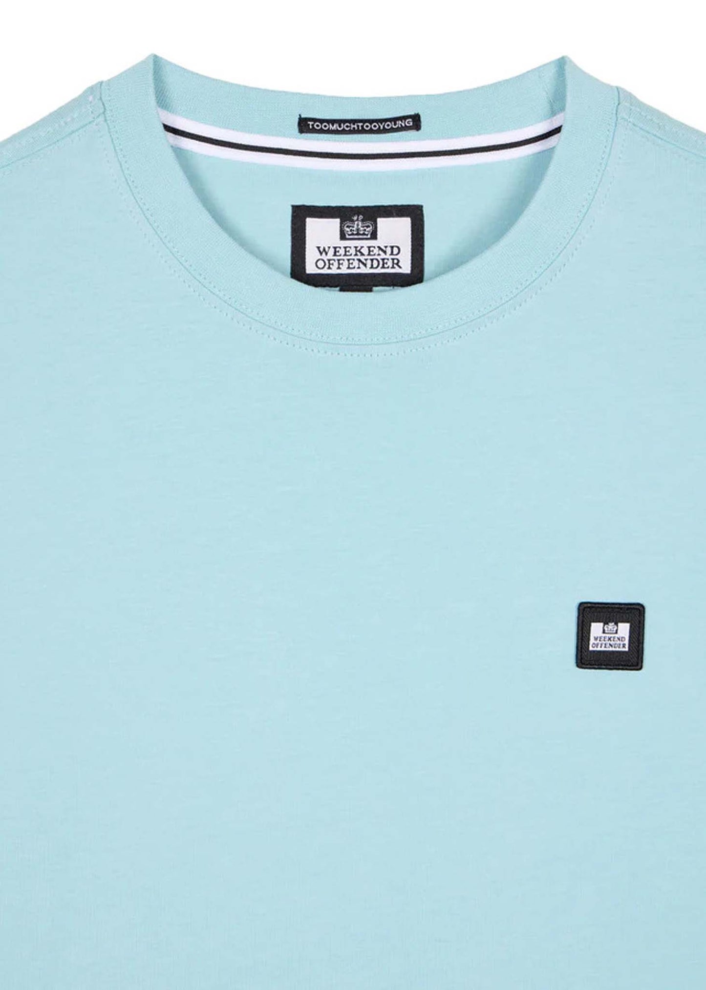 Weekend Offender T-shirts  Cannon beach - ice blue 