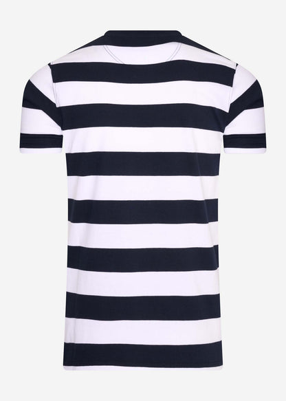 Barbour T-shirts  Beach stripe tee - navy 