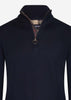 Barbour Truien  Tain half zip - navy 