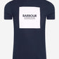 Barbour International T-shirts  Block tee - navy 