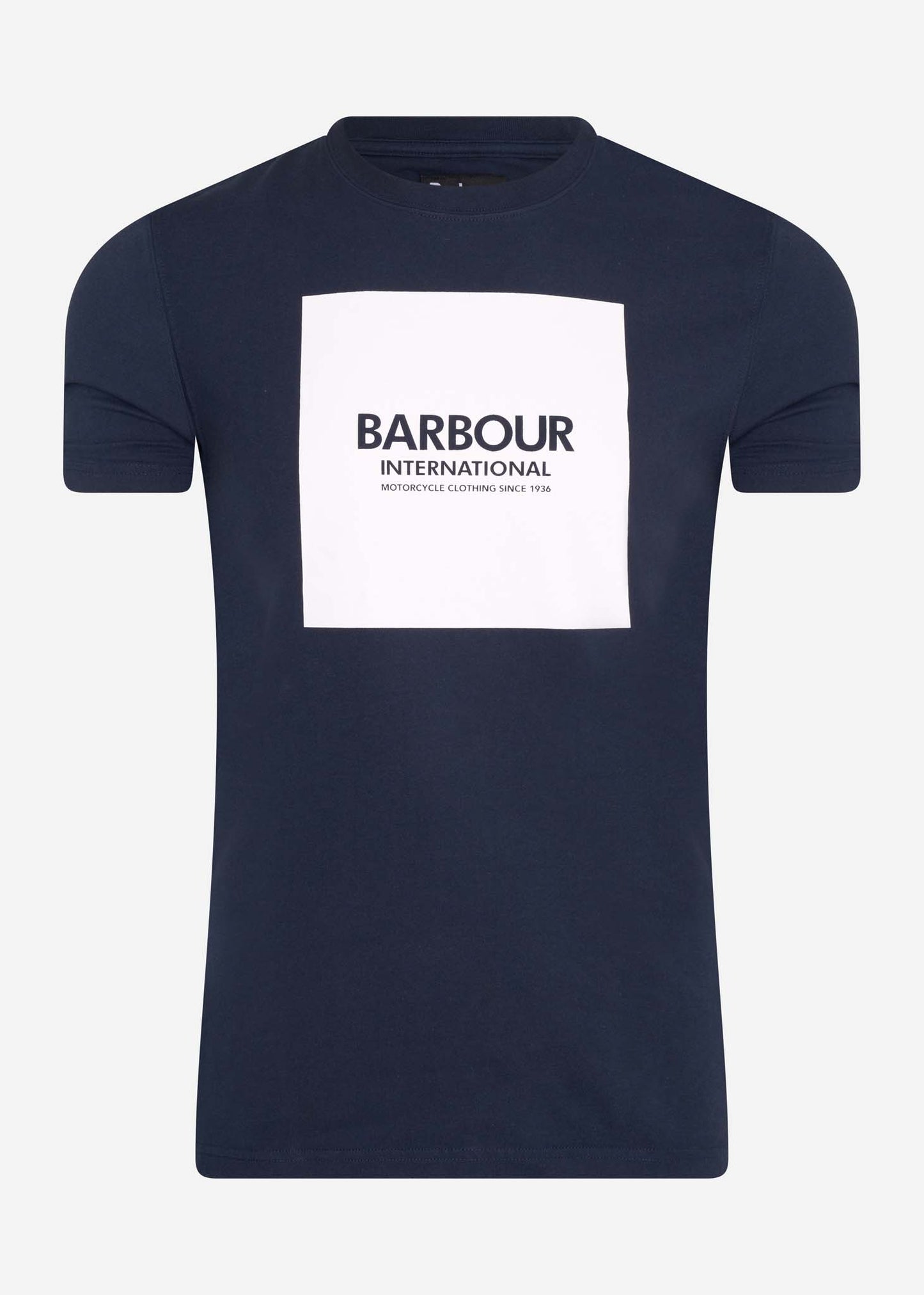 Barbour International T-shirts  Block tee - navy 