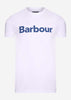 Barbour T-shirts  Logo tee - white 