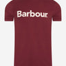 Barbour T-shirts  Logo tee - ruby 