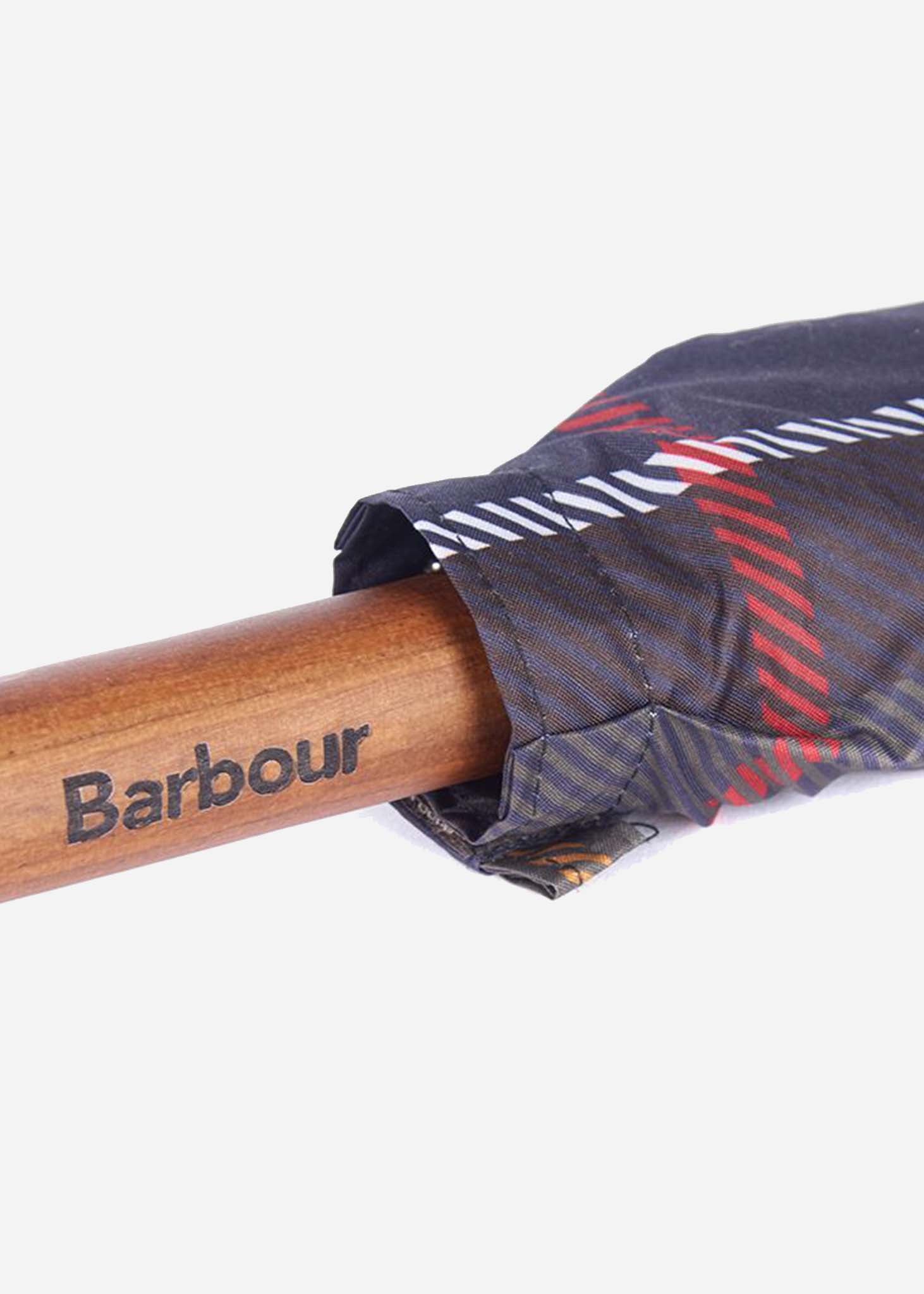 Barbour Paraplu's  Barbour tartan umbrella - classic 