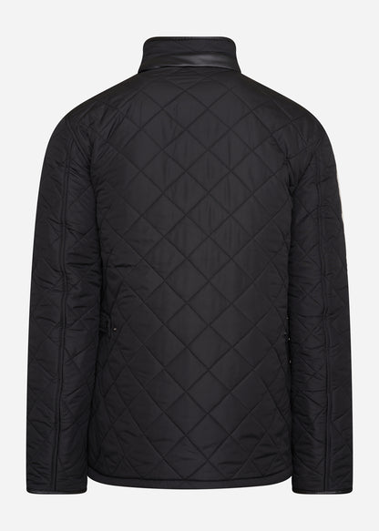 Barbour Jassen  Powel quilt - black 