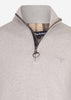 Barbour Truien  Tain half zip - grey marl 