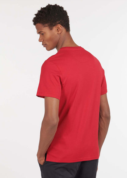 Barbour T-shirts  Durness pocket tee - chilli red 