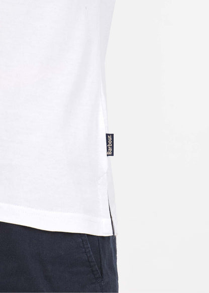 Barbour T-shirts  Durness pocket tee - white 