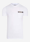 Barbour T-shirts  Durness pocket tee - white 