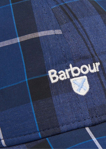 Barbour Petten  Tartan sports cap - ink tartan 