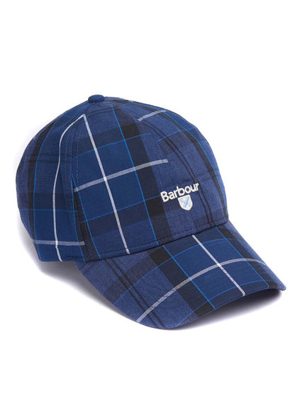 Barbour Petten  Tartan sports cap - ink tartan 