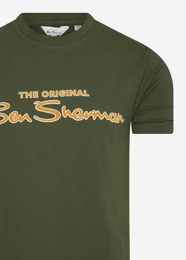 Ben Sherman T-shirts  Signature logo tee - camouflage 