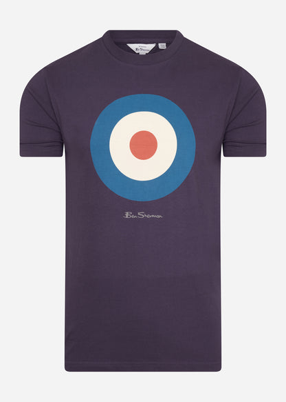 Ben Sherman T-shirts  Signature aw target tee - purple 