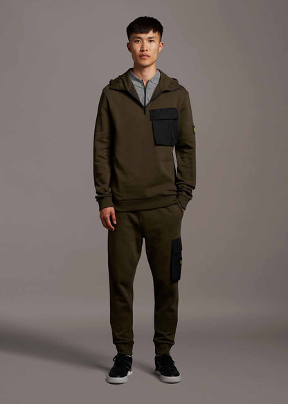 Lyle & Scott Hoodies  Pocket hoodie - olive 