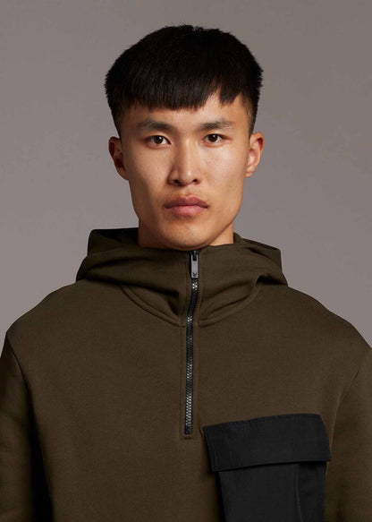 Lyle & Scott Hoodies  Pocket hoodie - olive 