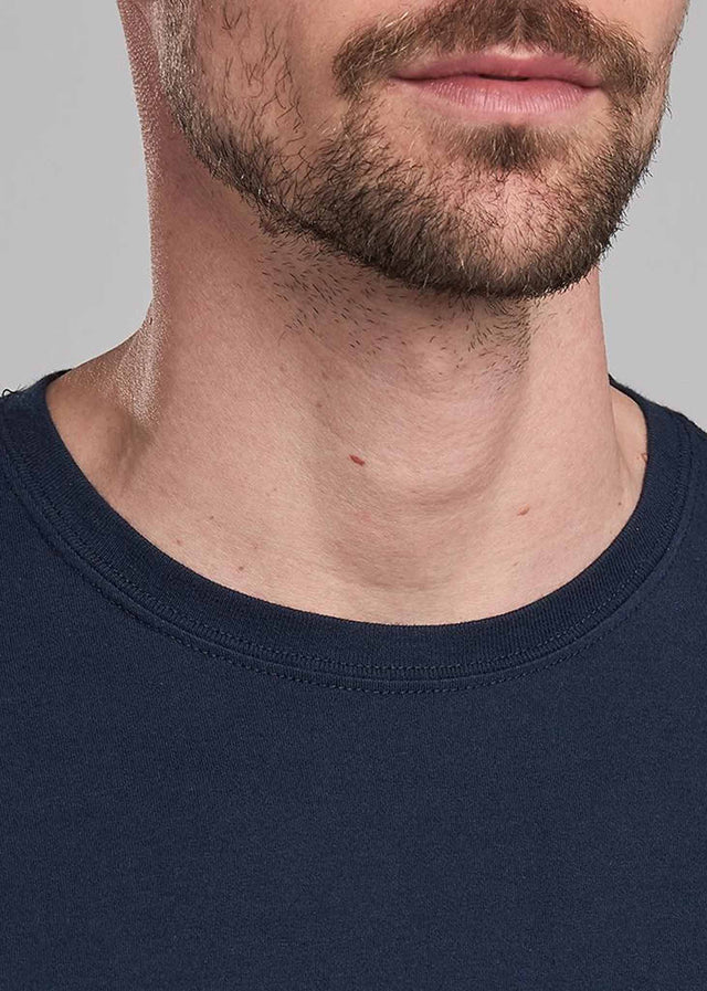 Barbour International T-shirts  Essential small logo tee - navy 