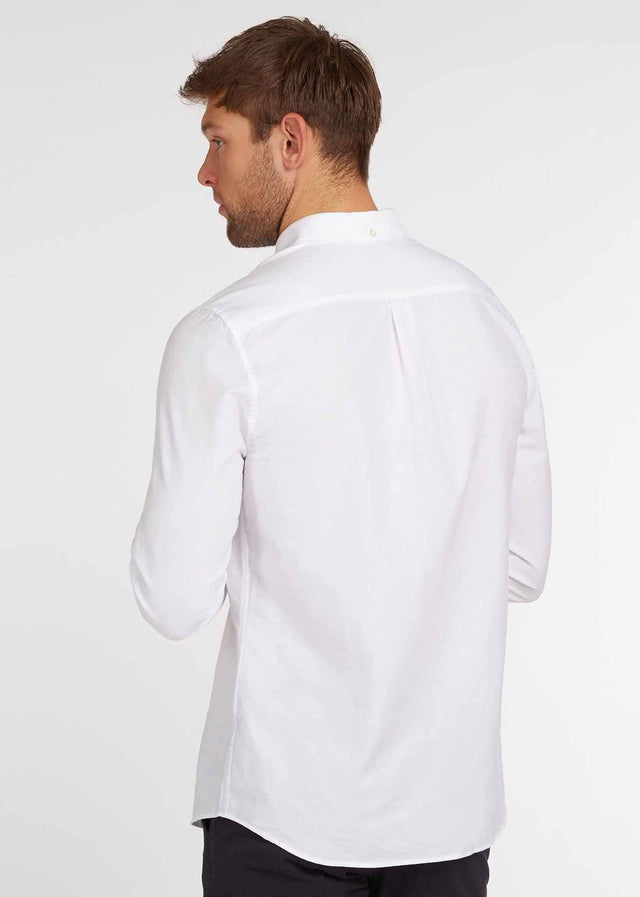 Barbour Overhemden  Oxford 3 tailored shirt - white 