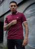 Fred Perry Polo's  Twin tipped fred perry shirt - port 