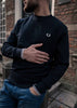 Fred Perry Truien  Crew neck sweatshirt - navy 