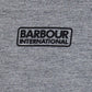 Barbour International Vesten  Radius raglan zip thru - anthracite marl 