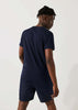 Lacoste T-shirts  Printed t-shirt - navy blue clover green 