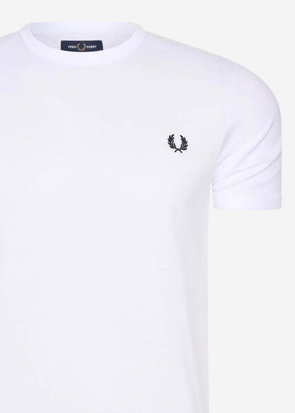 Fred Perry T-shirts  Ringer t-shirt - white 