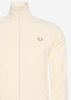 Fred Perry Vesten  Tonal taped track jacket - ecru 