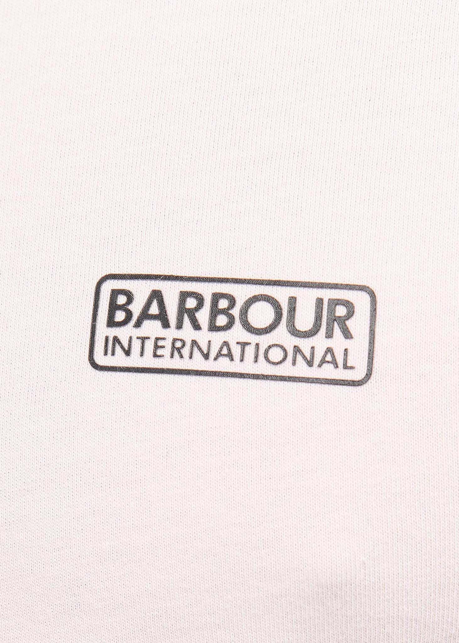 Barbour International T-shirts  Small logo tee - pink cinder 