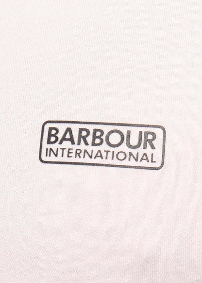 Barbour International T-shirts  Small logo tee - pink cinder 