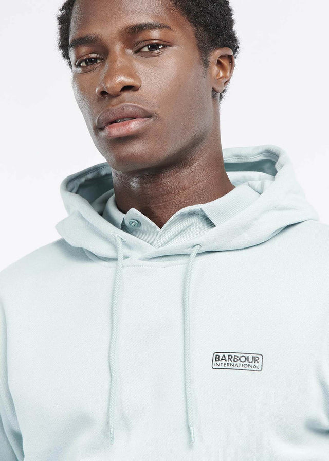 Barbour International Hoodies  Small logo hoodie - pastel spruce 