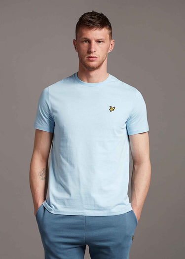 Lyle & Scott T-shirts  Plain t-shirt - light blue 
