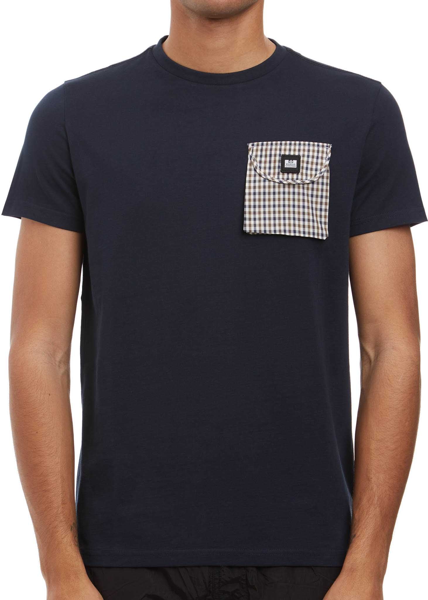 Weekend Offender T-shirts  Columbia st - navy 