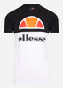 Ellesse T-shirts  Arbatax tee - black white 