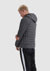 Ellesse Jassen  Lombardy padded jacket - dark grey marl 