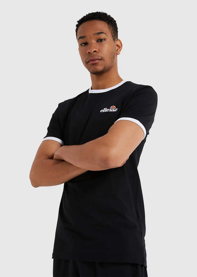 Ellesse T-shirts  Meduno tee - black 