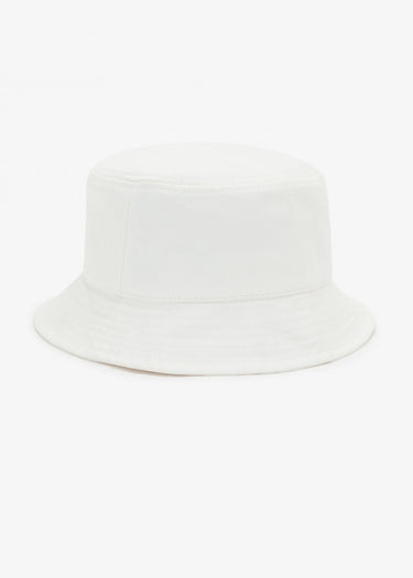 Fred Perry Bucket Hats  Branded twill bucket hat - snow white 