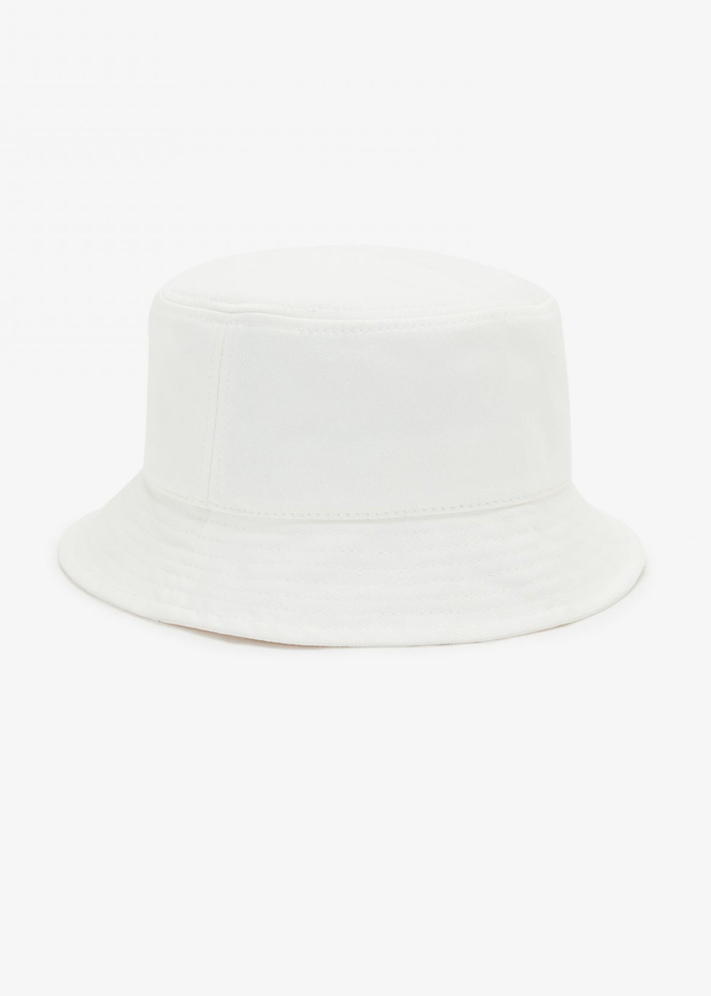 Fred Perry Bucket Hats  Branded twill bucket hat - snow white 