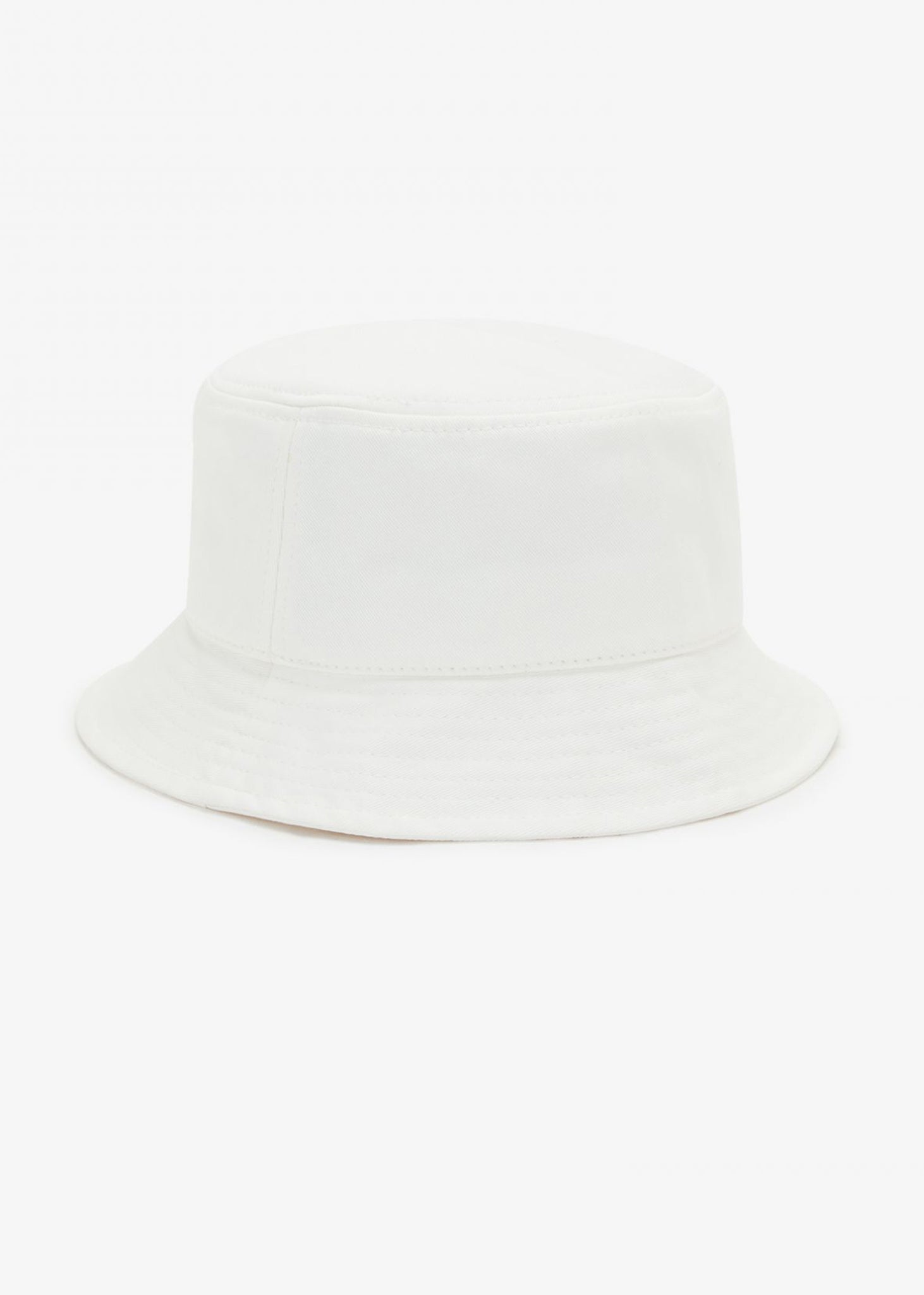 Fred Perry Bucket Hats  Branded twill bucket hat - snow white 