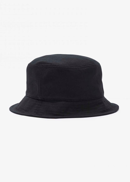 Fred Perry Bucket Hats  Branded twill bucket hat - black 