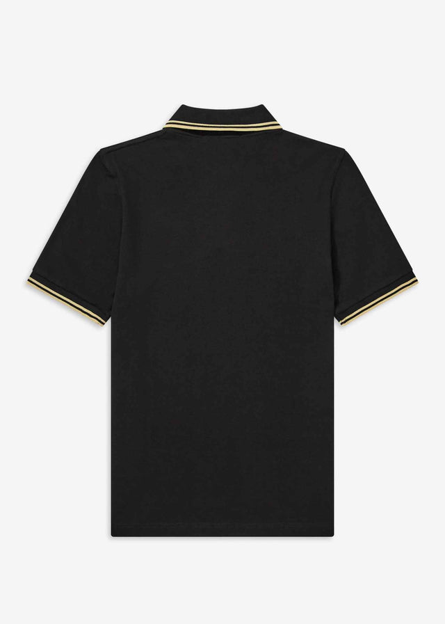 Fred Perry Polo's  Twin tipped fred perry shirt - black champagne 