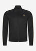 Fred Perry Vesten  Gold tape bomber track jacket - black 