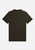 Fred Perry T-shirts  Gold taped ringer t-shirt - hunting green 