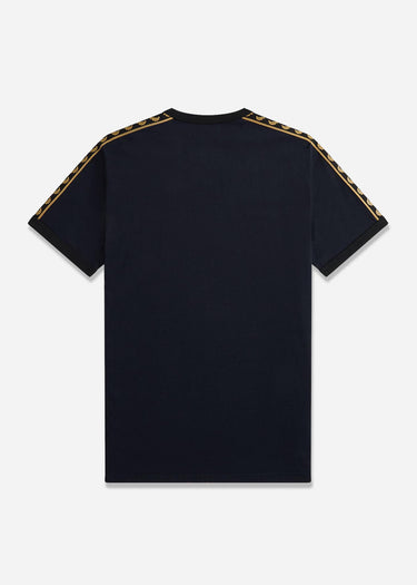Fred Perry T-shirts  Gold taped ringer t-shirt - navy 