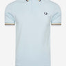 Fred Perry Polo's  Twin tipped aw polo - chalk gold 