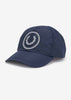 Fred Perry Petten  Circle branded ripstop cap - navy 