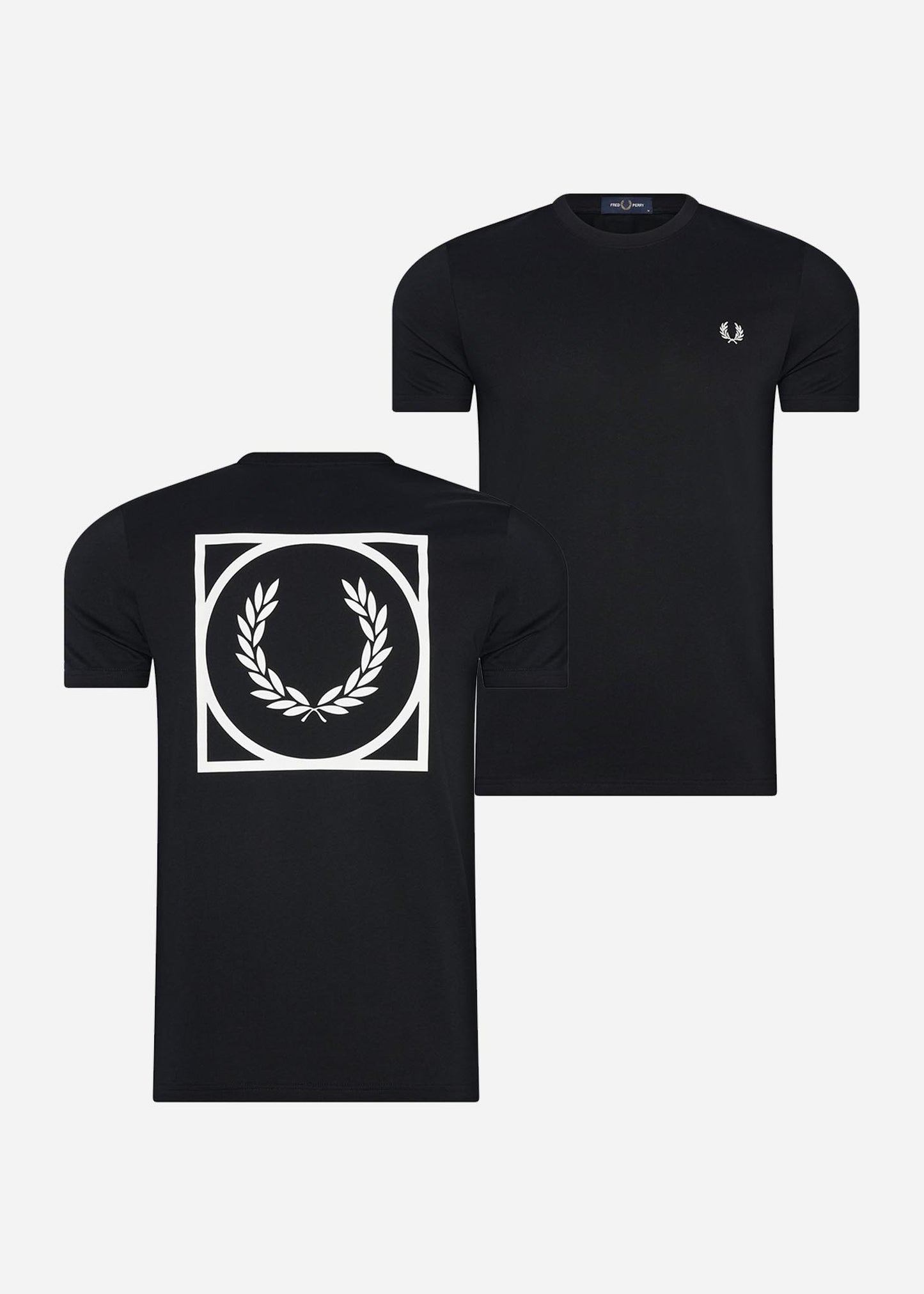 Fred Perry T-shirts  Graphic print t-shirt - black 