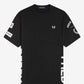 Fred Perry T-shirts  Bold branding t-shirt - black 