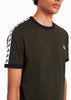 Fred Perry T-shirts  Taped ringer aw t-shirt - hunting green 