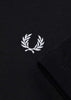 Fred Perry T-shirts  Ringer t-shirt - black 