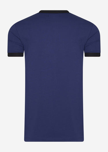 Fred Perry T-shirts  Taped ringer t-shirt - french navy 